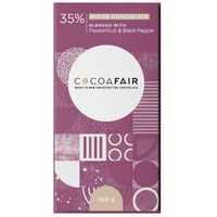 Cocoafair Passionfruit & Pepper White Chocolate
